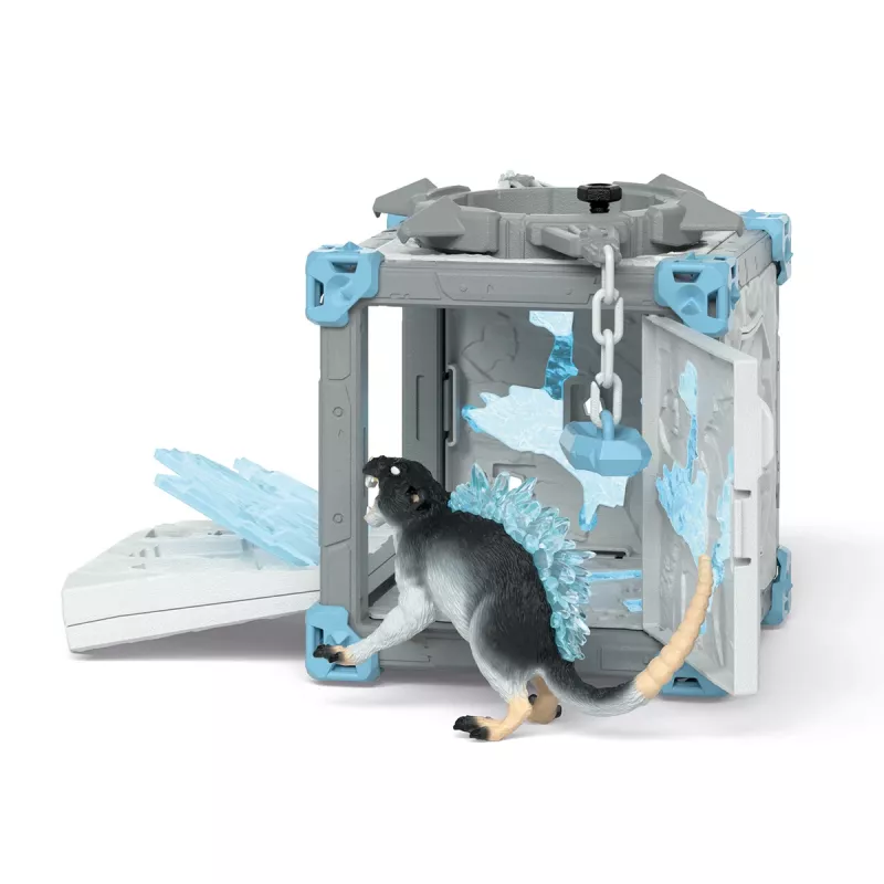 schleich BattleCave Ledus Žurka, Briesmoņi un pūķi, BattleCave, 7 gadu vecumam, Daudzkrāsains, Plastmasa