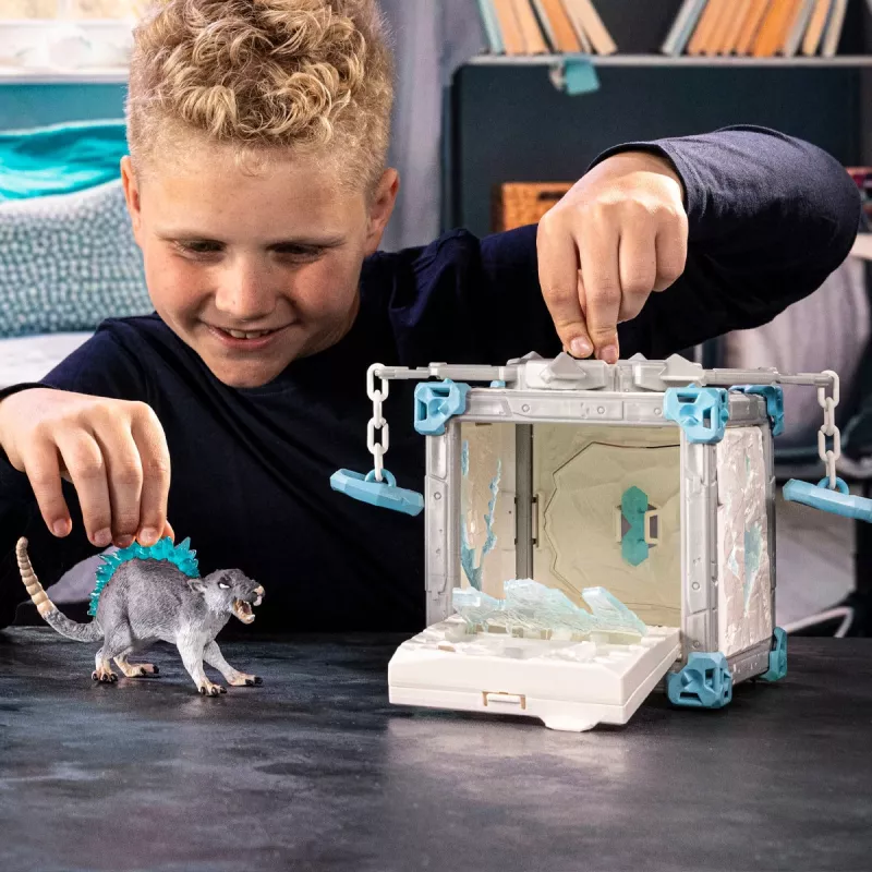 schleich BattleCave Ledus Žurka, Briesmoņi un pūķi, BattleCave, 7 gadu vecumam, Daudzkrāsains, Plastmasa
