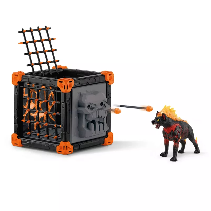 Action/Adventure Schleich BattleCave Lava Hyena Daudzkrāsains 42674