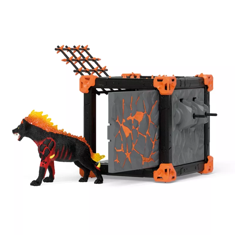 Action/Adventure Schleich BattleCave Lava Hyena Daudzkrāsains 42674
