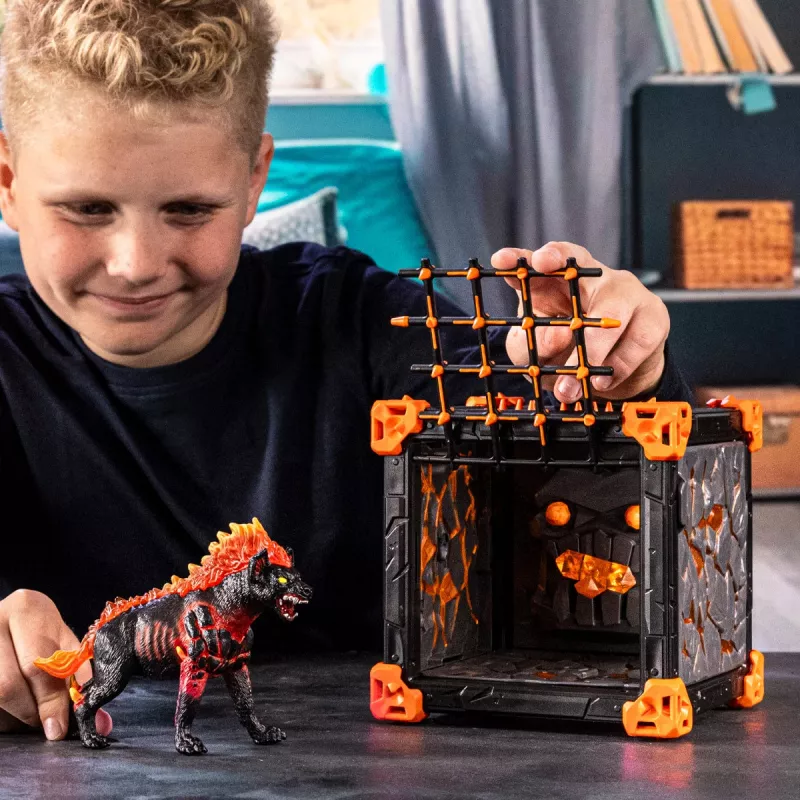 Action/Adventure Schleich BattleCave Lava Hyena Daudzkrāsains 42674