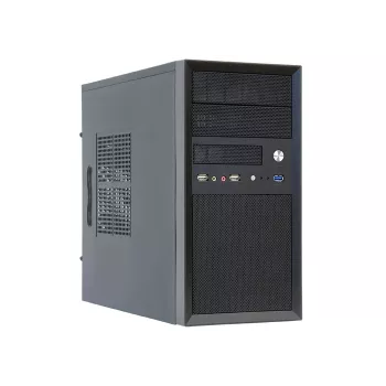 Chieftec CT-01B-350GPB datora korpuss Mini Tower melns 350 W
