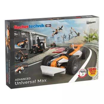 Konstruktors Fischertechnik Advanced Universal Max modelis 571904 — modulārs mehāniskais būvkomplekts