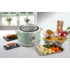 Ariete 2904 rīsu plīts - elektriskā rīsu plīts ar keramikas bļodu - paštaisīti suši - multikatls - Vintage līnija - 3,5 L - 650 W - zaļa