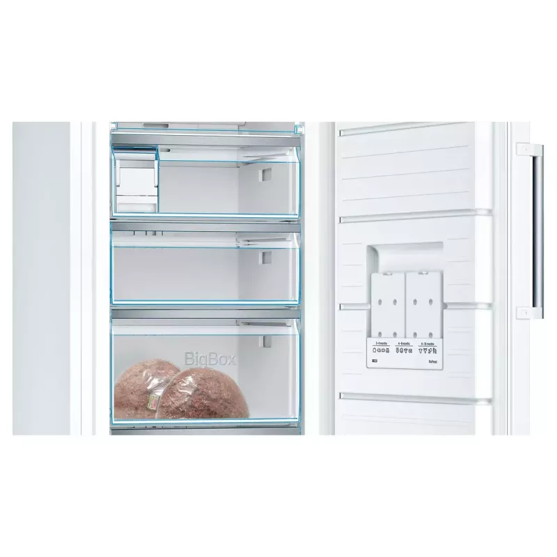 Bosch Serie 6 GSN51AWCV saldētava, stāvsaldētava, brīvstāvoša, 290 l, balta
