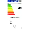 Bosch Serie 6 GSN58AWCV saldētava Stāvsaldētava Brīvstāvoša 366 L Balts