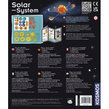 Kosmos Solar System, Saules sistēma, Astronomija, 8 gadi, Zila