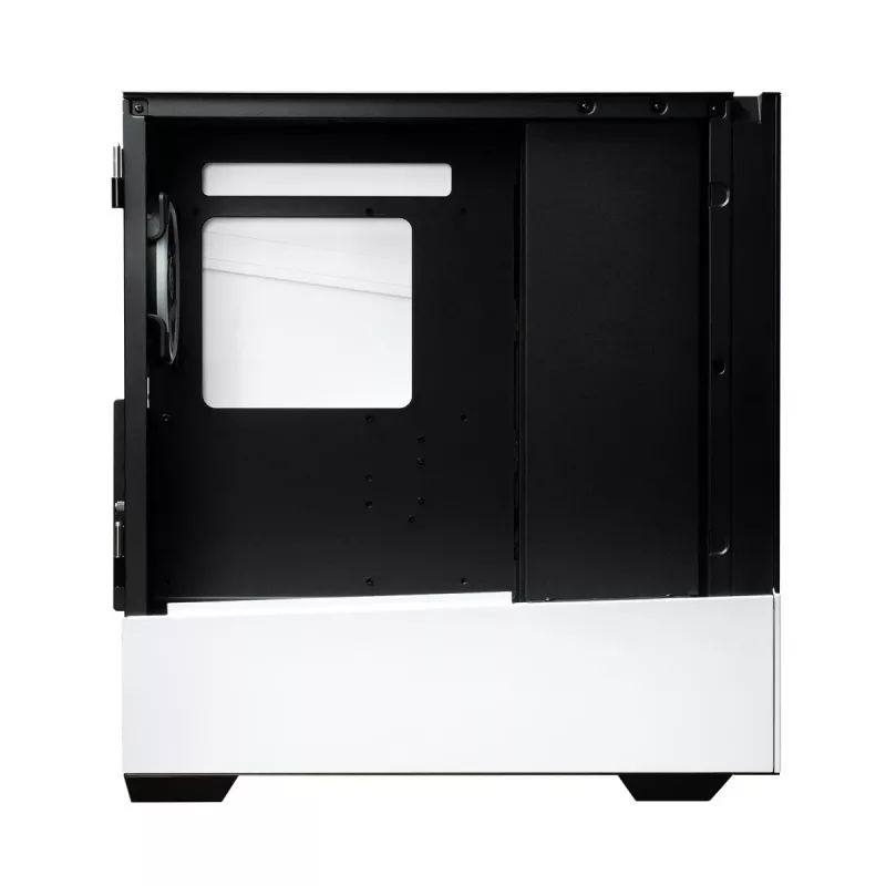 ENERMAX datora korpuss - Enermaxk8 ArGB rūdīta stikla mid-tower - balts