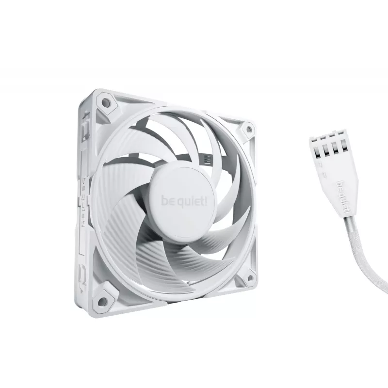 be quiet BL118 datora dzesēšanas sistēma Datora korpusa ventilators 12 cm Balts 1 gab.