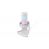 PC mikrofons ENDORFY AXIS Streaming balta — USB, kardioīds, 30–18 kHz, 192 kHz/24 bitu, galda statīvs, klusināšana, austiņu izeja