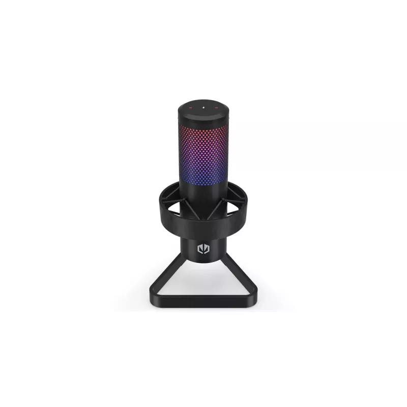 PC mikrofons ENDORFY AXIS Streaming — USB Type-C, 24 bitu/192 kHz, 30–18 000 Hz, galda statīvs, melns
