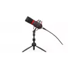 PC mikrofons ENDORFY Solum Streaming T — USB vadu, 24 bitu/48 kHz, 18–21000 Hz, galda stiprinājums, austiņu izeja, melns