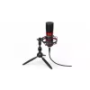 PC mikrofons ENDORFY Solum Streaming T — USB vadu, 24 bitu/48 kHz, 18–21000 Hz, galda stiprinājums, austiņu izeja, melns