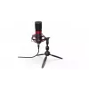 PC mikrofons ENDORFY Solum Streaming T — USB vadu, 24 bitu/48 kHz, 18–21000 Hz, galda stiprinājums, austiņu izeja, melns