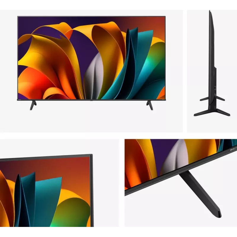 Hisense 50E6NT 127 cm (50 collas) 4K Ultra HD Smart TV Wi-Fi Melns 300 cd/m²