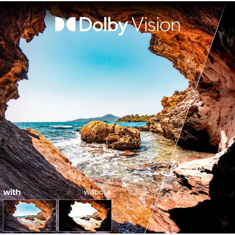 Hisense 50E6NT 127 cm (50 collas) 4K Ultra HD Smart TV Wi-Fi Melns 300 cd/m²