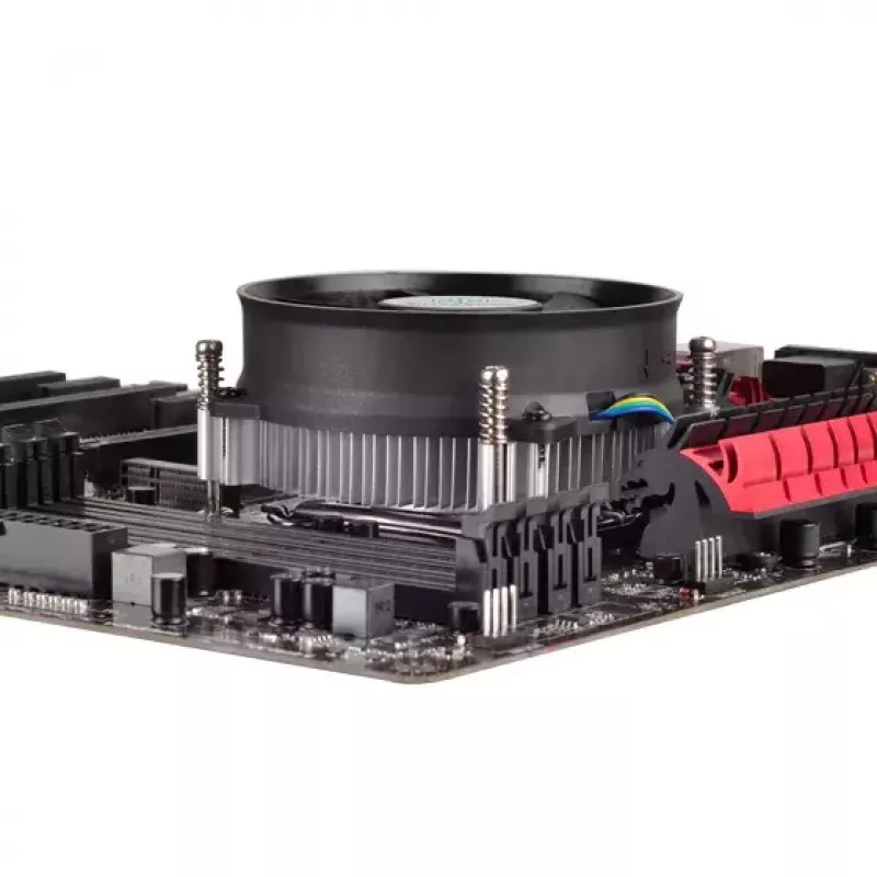 Dzesētājs Silverstone NT09-115X Procesora dzesētājs 9.2 cm Alumīnijs