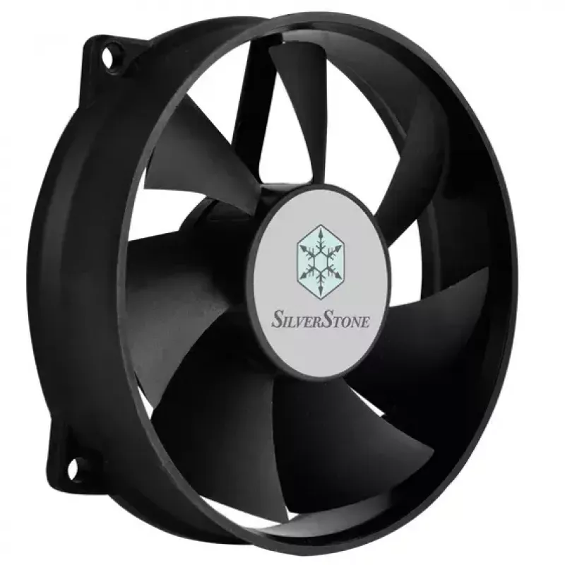 Dzesētājs Silverstone NT09-115X Procesora dzesētājs 9.2 cm Alumīnijs
