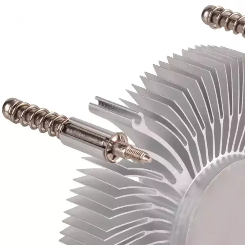 Dzesētājs Silverstone NT09-115X Procesora dzesētājs 9.2 cm Alumīnijs
