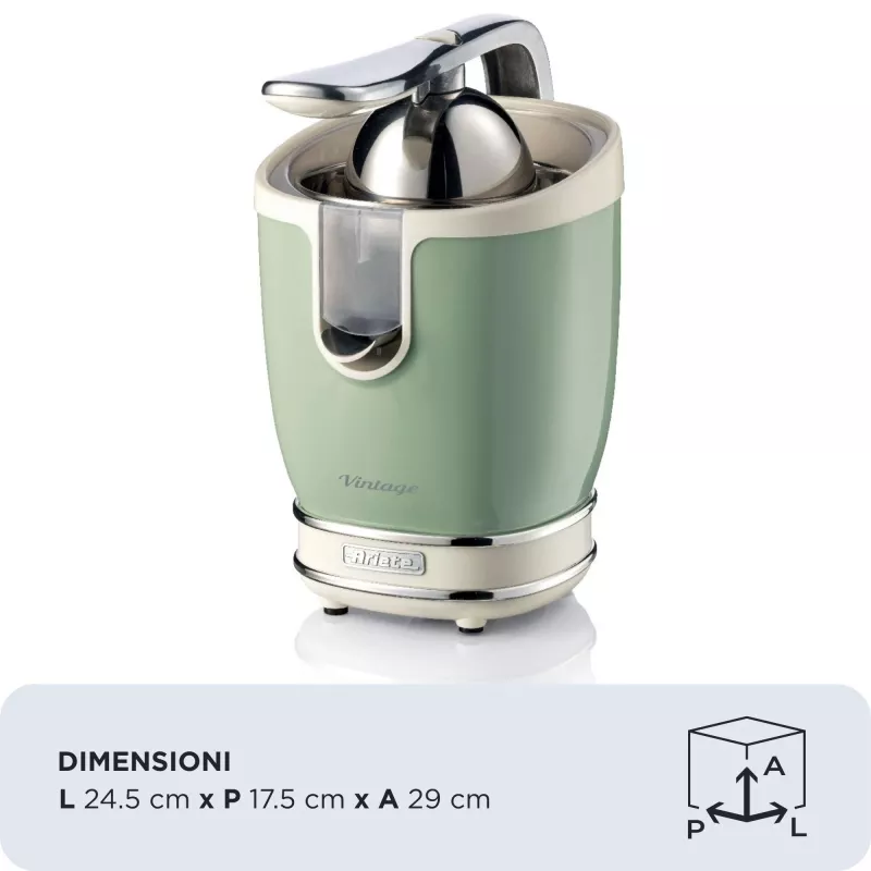 Elektriskais citrusaugļu spiedes Ariete 0413/04 0.6L 85W Zaļš