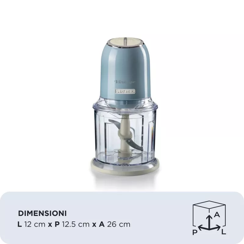 Ariete 438 Vintage smalcinātājs 0438BL, 0,6 l, 400 W, zils