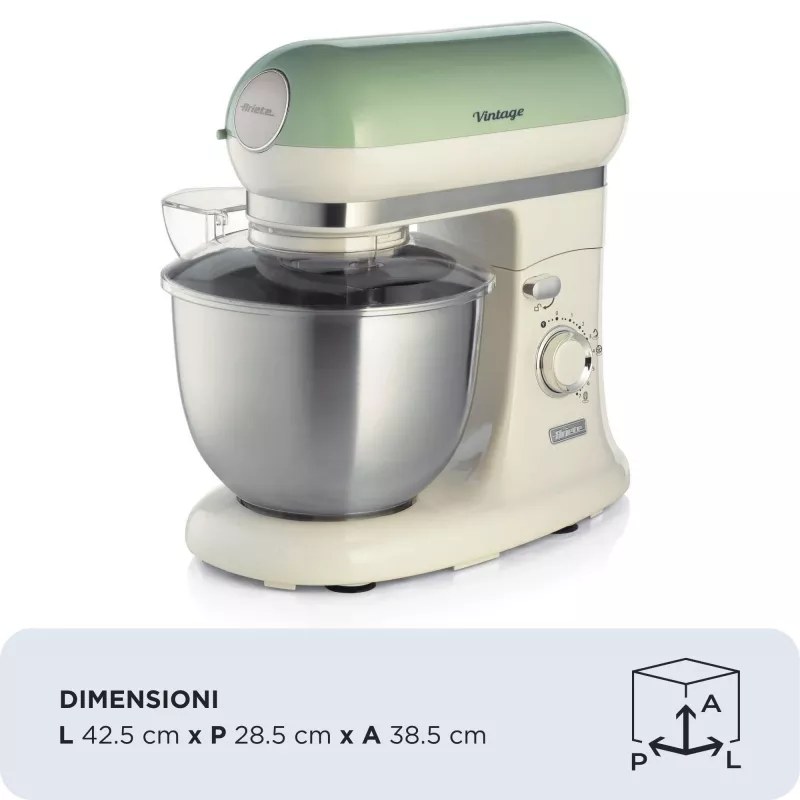 Virtuves kombains Ariete 1588 2400 W 5,5 L Zaļš Balts