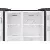 Samsung RS64DG5303B1 ledusskapis ar sānu durvīm Brīvi stāvošs 628 L Melns, Nerūsējošais tērauds