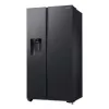 Samsung RS64DG5303B1 ledusskapis ar sānu durvīm Brīvi stāvošs 628 L Melns, Nerūsējošais tērauds