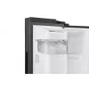 Samsung RS64DG5303B1 ledusskapis ar sānu durvīm Brīvi stāvošs 628 L Melns, Nerūsējošais tērauds
