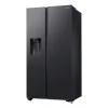 Samsung RS64DG5303B1 ledusskapis ar sānu durvīm Brīvi stāvošs 628 L Melns, Nerūsējošais tērauds