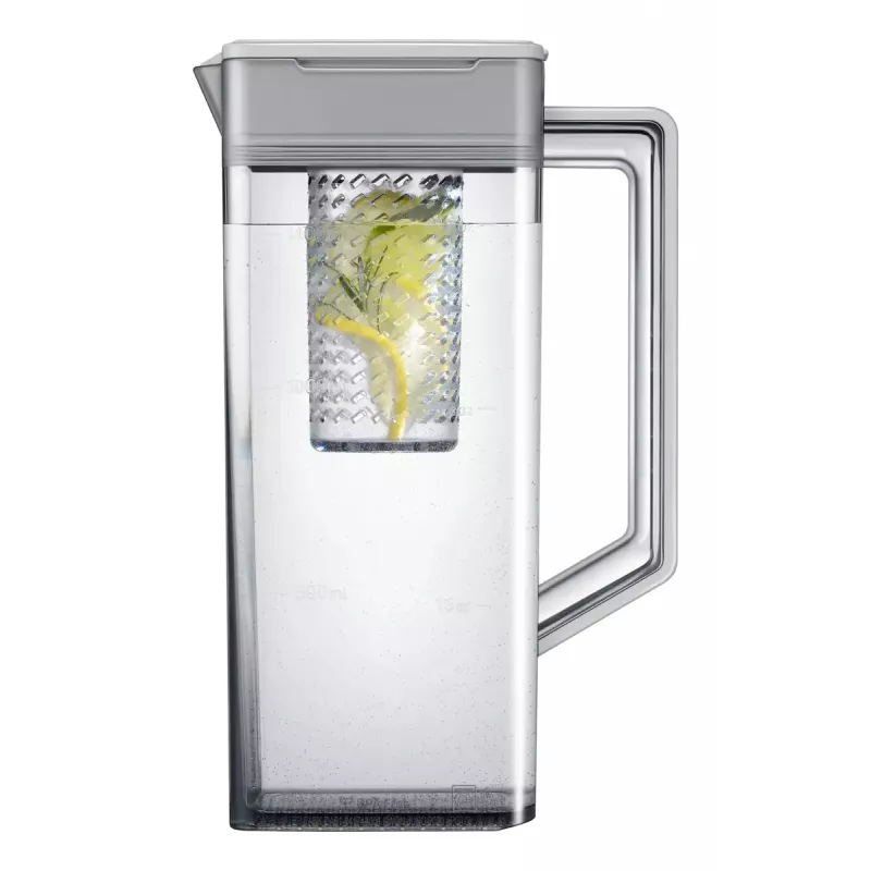 Samsung RF65DG960EB1 ledusskapis ar sānu durvīm Brīvi stāvošs 646 L Melns