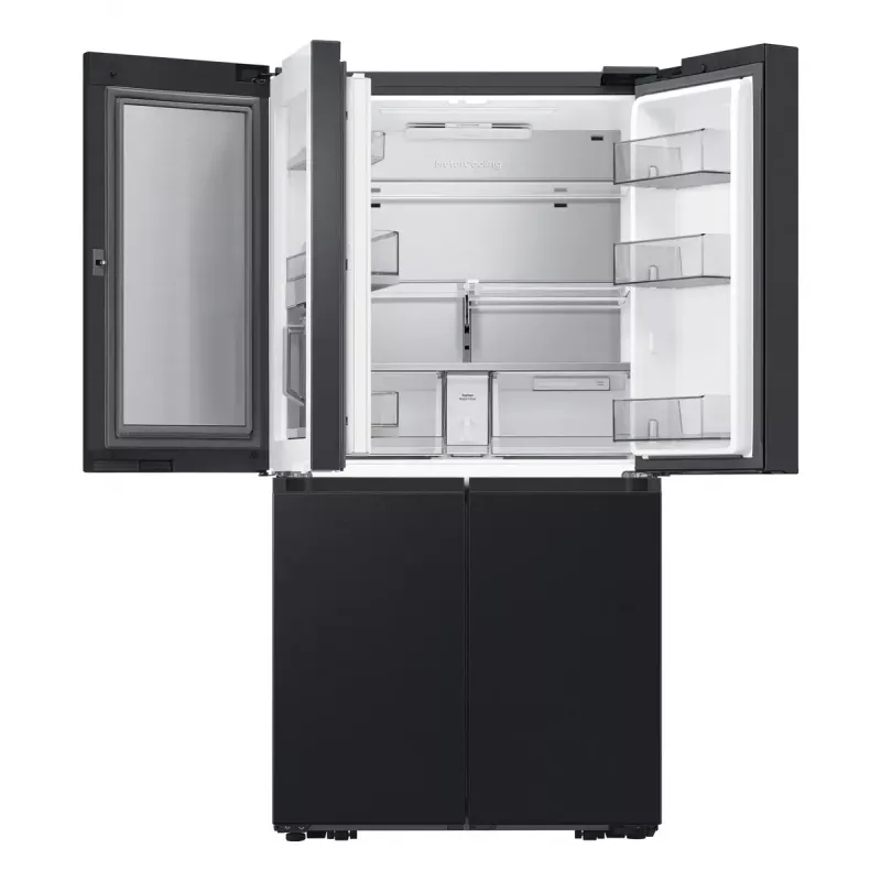 Samsung RF65DG960EB1 ledusskapis ar sānu durvīm Brīvi stāvošs 646 L Melns