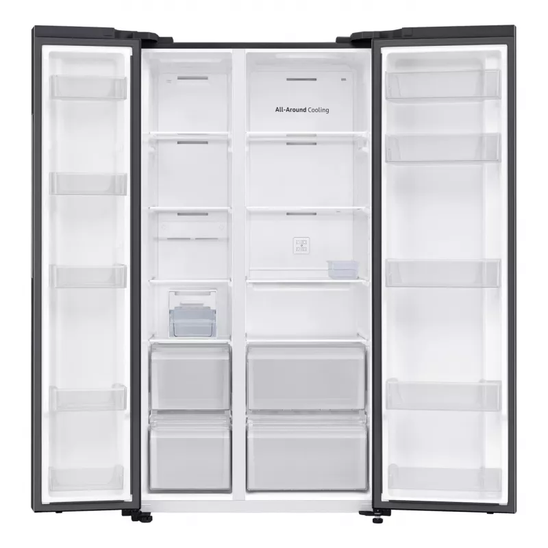 Samsung RS62DG5003B1 side-by-side ledusskapis Brīvstāvošs 628 L Melns