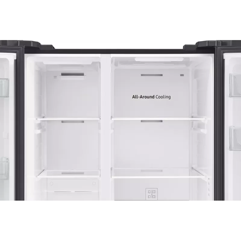 Samsung RS62DG5003B1 side-by-side ledusskapis Brīvstāvošs 628 L Melns
