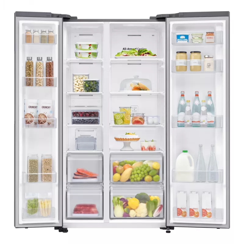 Samsung RS62DG5003S9 side-by-side ledusskapis Brīvi stāvošs 655 L Nerūsējošais tērauds