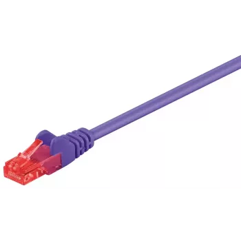 Tīkla kabelis Goobay 95263 Violeta 1 m Cat6 U/UTP