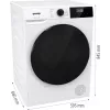 Gorenje DHNA92/DE veļas žāvētājs Brīvi stāvošs Ielādēšana no priekšas 9 kg Balts