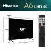 Hisense 85E6NT 2.16 m (85 collas) 4K Ultra HD Smart TV Wi-Fi Melns 400 cd/m²