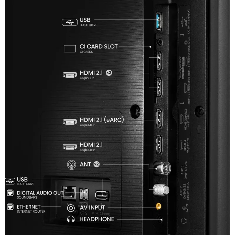 Hisense ULED MiniLED 75U7NQ ČR/TS