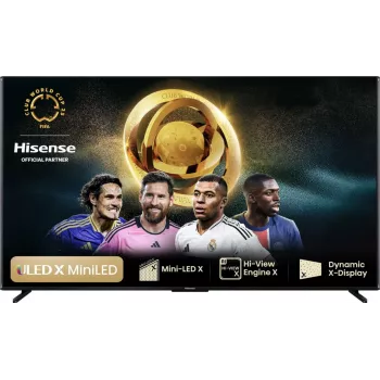 Hisense 85UXNQ 2,16 m (85 collas) 4K Ultra HD Smart TV Wi-Fi Melns, Pelēks 700 cd/m²