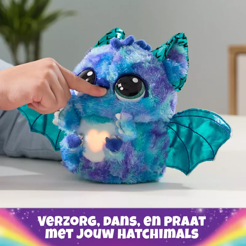 Hatchimals Alive Mystery Hatch Draggle Spinmaster Pink balta AA