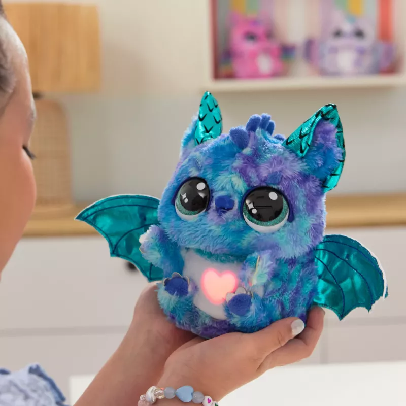 Hatchimals Alive Mystery Hatch Draggle Spinmaster Pink balta AA