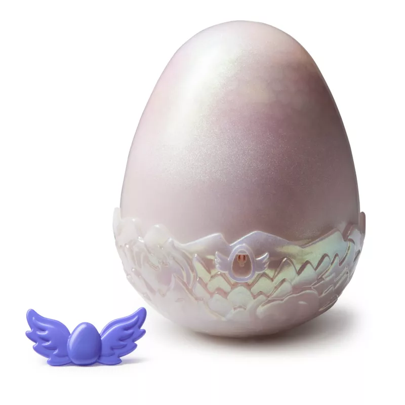 Hatchimals Alive Mystery Hatch Draggle Spinmaster Pink balta AA