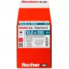 Koka konstrukciju skrūve FISCHER PowerFast II 10,0x100 mm ar plakanu galvu TX cinkots