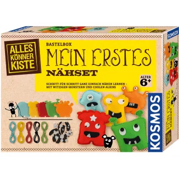 Kosmos 60439, bērnu šūšanas komplekts, no 6 gadiem, daudzkrāsains