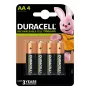 Duracell 4 LR06 1300 mAh uzlādējama baterija niķeļa-metāla hidrīda (NiMH)
