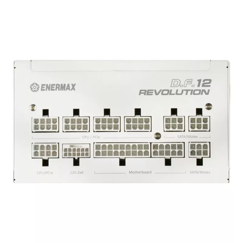 ENERMAX Barošanas bloks Revolution D.F.12 850W 20+4 kontaktu ATX balts