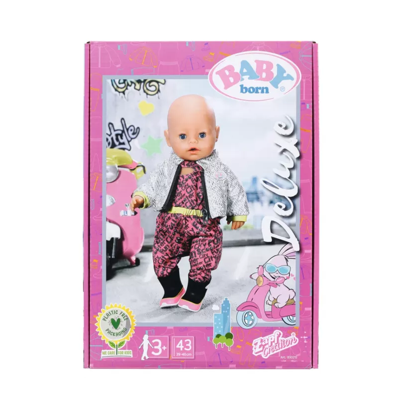 BABY born City Deluxe Scooter Combo leļļu skrejritenis