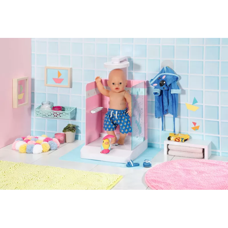 Leļļu vannas istaba BABY born Bath Walk in Shower Ieteicamais vecums 3 gadi