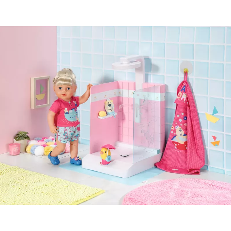 Leļļu vannas istaba BABY born Bath Walk in Shower Ieteicamais vecums 3 gadi
